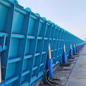 3m Hydraulic Steel Dam Delivery